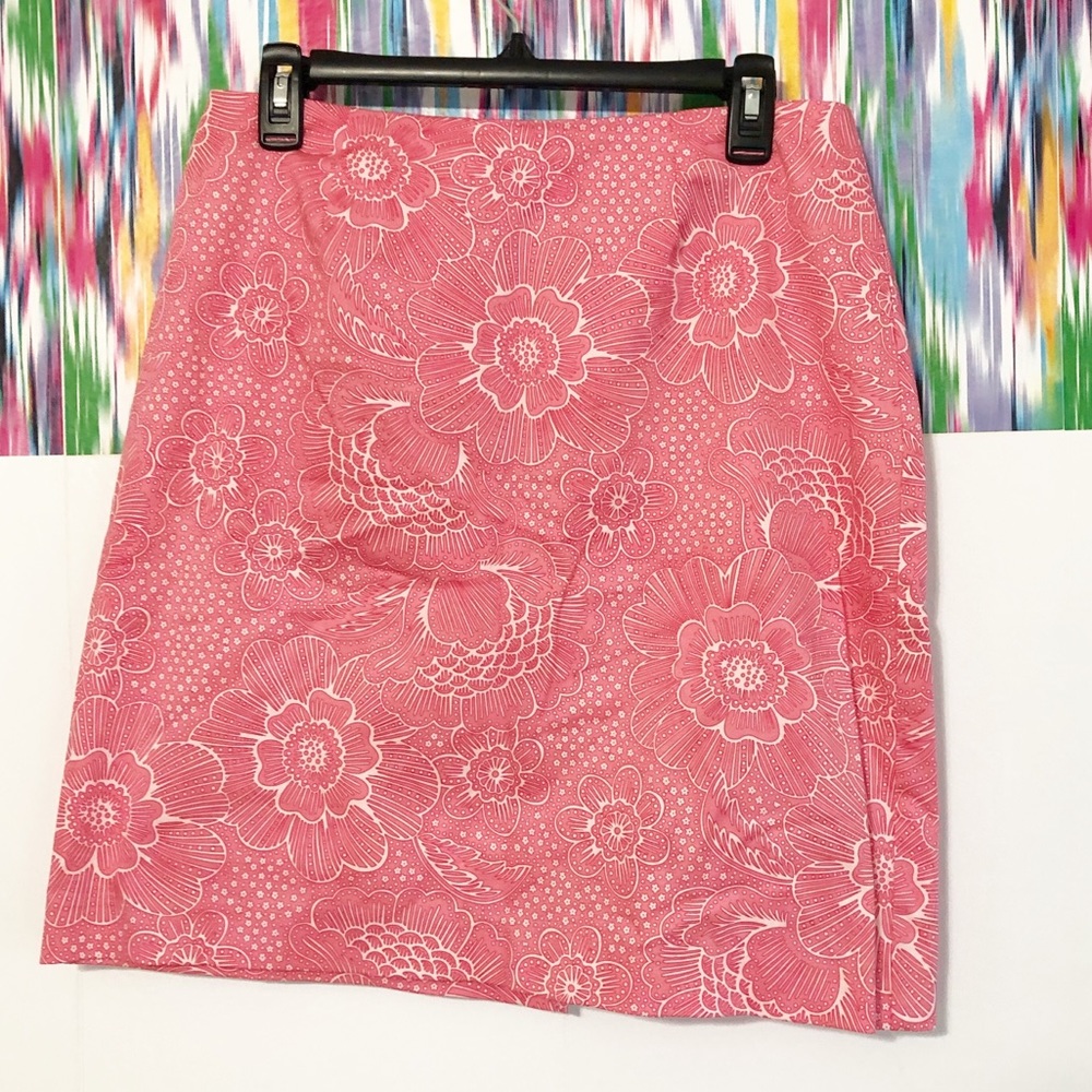 Geoffrey Beene sport pink a-line skirt